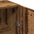 Armario de pared madera de ingeniería envejecida 34,5x34x90