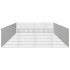 Recinto corral animales 24 paneles hierro galvanizado 54x60