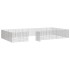 Recinto corral animales 24 paneles hierro galvanizado 54x60