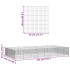 Recinto corral animales 24 paneles hierro galvanizado 54x60