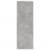 Aparador con LED madera ingeniería gris hormigón 42,5x34x100