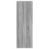 Aparador con LED madera de ingeniería gris Sonoma