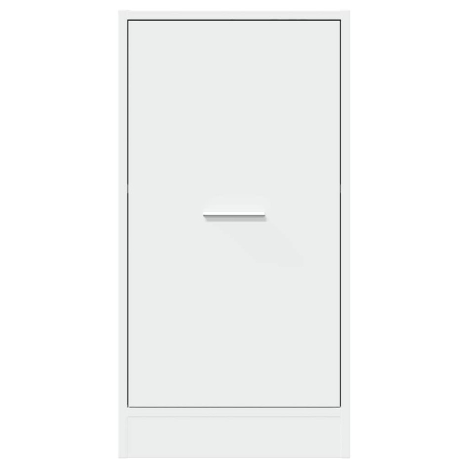 Armario botiquín madera de ingeniería blanco 40x41x77,5