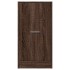 Armario botiquín madera ingeniería marrón roble 40x41x77,5