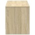 Mueble de TV LED madera de ingeniería roble Sonoma 140x34x40