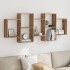 Estante de pared madera ingeniería roble artisian 159x18x65