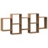 Estante de pared madera ingeniería roble artisian 159x18x65
