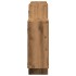 Estante de pared madera ingeniería roble artisian 159x18x65