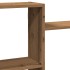 Estante de pared madera ingeniería roble artisian 159x18x65