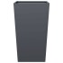 Jardinera hexagonal acero antracita 45x45x75