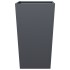 Jardinera hexagonal acero antracita 45x45x75