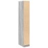 Armario de madera de ingeniería gris Sonoma 30x50x200