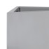 Jardineras triangulares 2 uds acero galvanizado 30x26x75