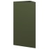 Jardinera triangular acero verde oliva 40x34,5x70