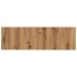 Muebles para TV de pared 2 uds roble artesanal 100x30x30