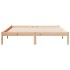 Cama extralarga sin colchón madera maciza de pino 140x210