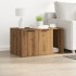 Mueble arenero para gatos madera roble artisian 80x50x45
