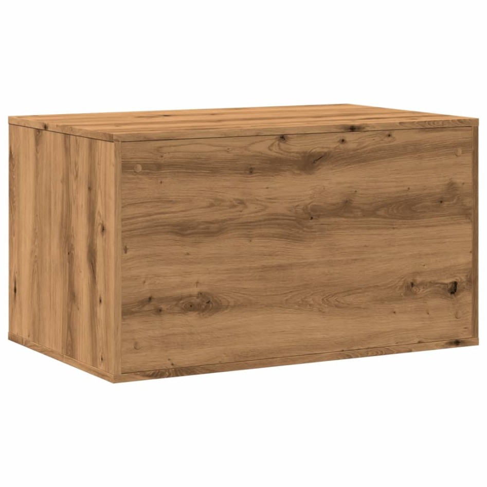 Mueble arenero para gatos madera roble artisian 80x50x45