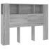 Mueble cabecero color gris Sonoma 140x18,5x104,5