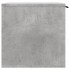 Mueble arenero para gatos madera gris hormigón 80x50x45