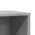 Mueble arenero para gatos madera gris hormigón 80x50x45