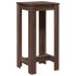 Mesa alta de bar madera ingeniería marrón roble 51x50x103,5