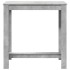 Mesa alta de bar madera ingeniería gris hormigón