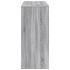 Mesa alta con estante gris Sonoma 124x46x103,5