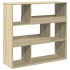 Estantería divisor de espacios roble Sonoma 100x33x94,5