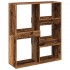 Estantería/divisor de espacios madera envejecida 100x33x115