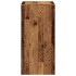 Mesa alta de bar madera de ingeniería envejecida 51x50x103,5