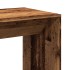 Mesa alta de bar madera de ingeniería envejecida 51x50x103,5