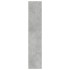 Estantería de madera de ingeniería gris hormigón 40x30x152