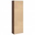 Estantería de madera de ingeniería marrón roble 60x30x189