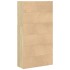 Estantería de madera de ingeniería roble Sonoma 80x30x152