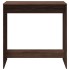 Mesa alta de bar madera ingeniería marrón roble 102x50x103,5