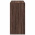 Mesa alta de bar madera ingeniería marrón roble 102x50x103,5