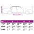Funda completa coche Sedan protección antigranizo L