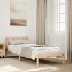 Cama extralarga sin colchón madera maciza de pino 90x220 cm