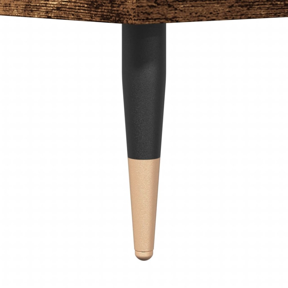 Aparador alto madera de ingeniería envejecida 60x36x110