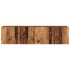 Muebles de TV de pared 2 uds madera envejecida 80x30x41