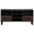Mueble de TV madera maciza mango marrón 100x34x46