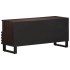 Mueble de TV madera maciza mango marrón 100x34x46