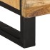 Mueble de TV madera maciza de mango rugosa 100x34x46