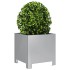 Jardineras 2 unidades acero galvanizado 30x30x30