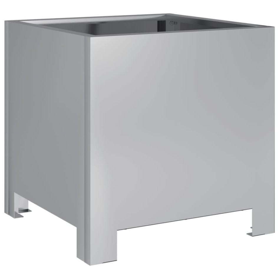 Jardineras 2 unidades acero galvanizado 30x30x30