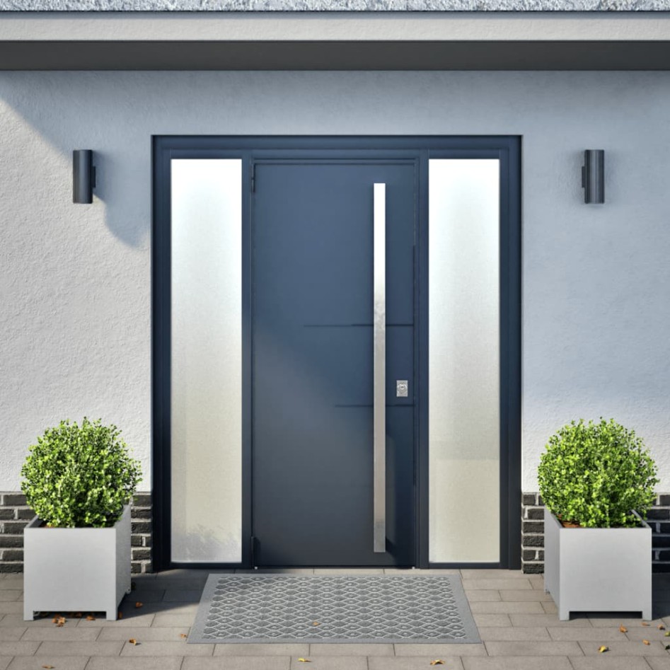 Jardineras 2 unidades acero galvanizado 40x40x40