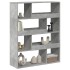 Separador de ambientes madera gris hormigón 100x33x125,5