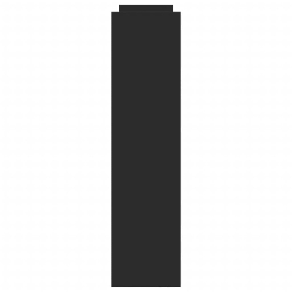 Carro de almacenaje estrecho 4 niveles madera ingeniería