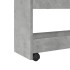 Carro de almacenaje estrecho 4 niveles madera gris